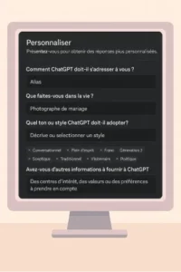 Personnalisation ChatGPT 2025