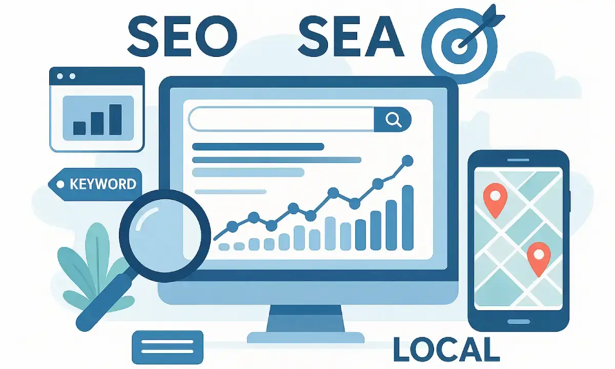 Le SEO, le SEA et le référencement local : Comment améliorer votre visibilité en ligne ?